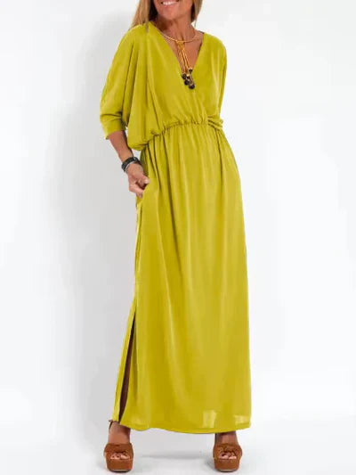 ISABELLA | Vestido largo fluido con estilo único para cada ocasión