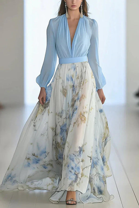 ESMEE | Vestido maxi elegante con corte favorecedor