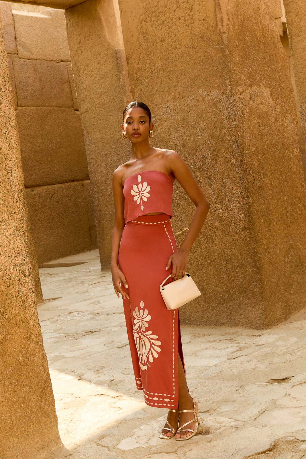 Top elegante marrón 6