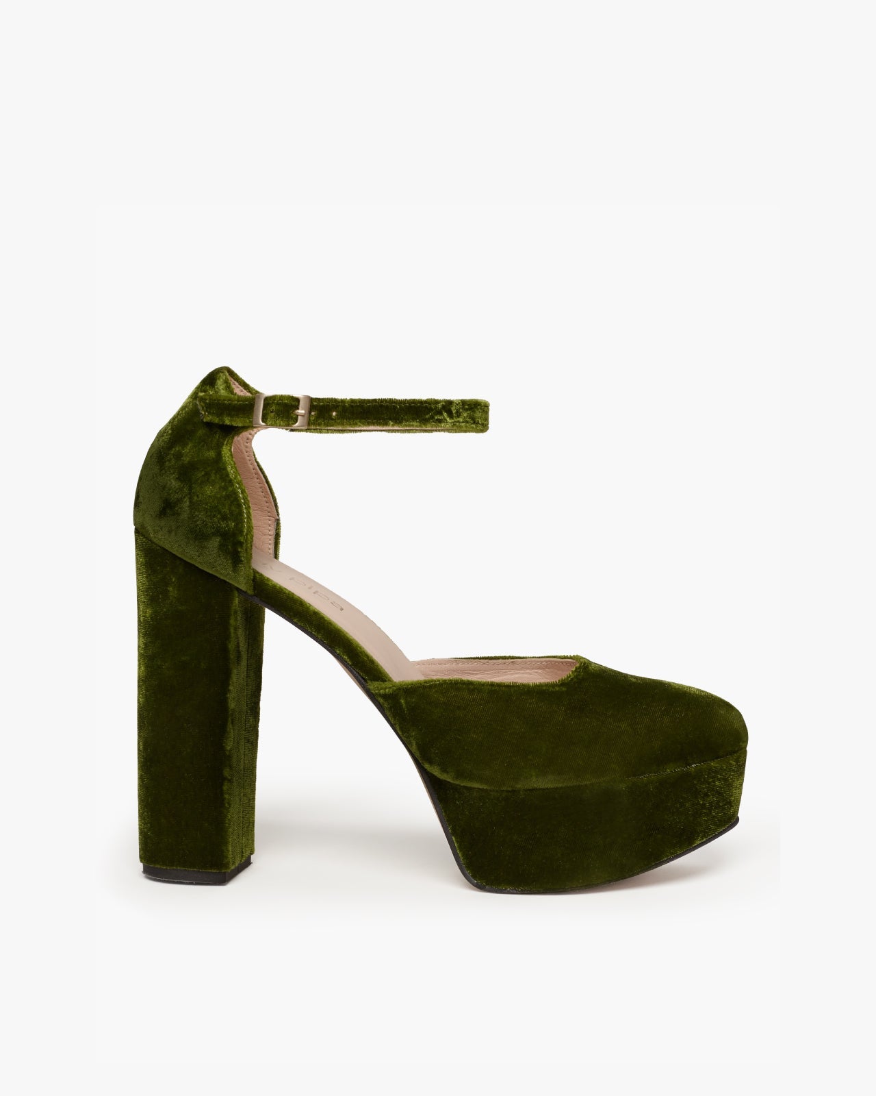 Calzado de invitada verde