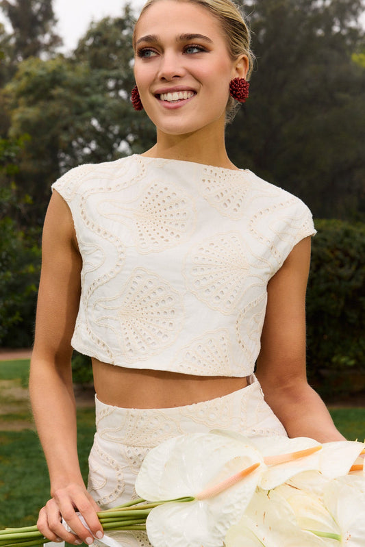 Top elegante blanco 5