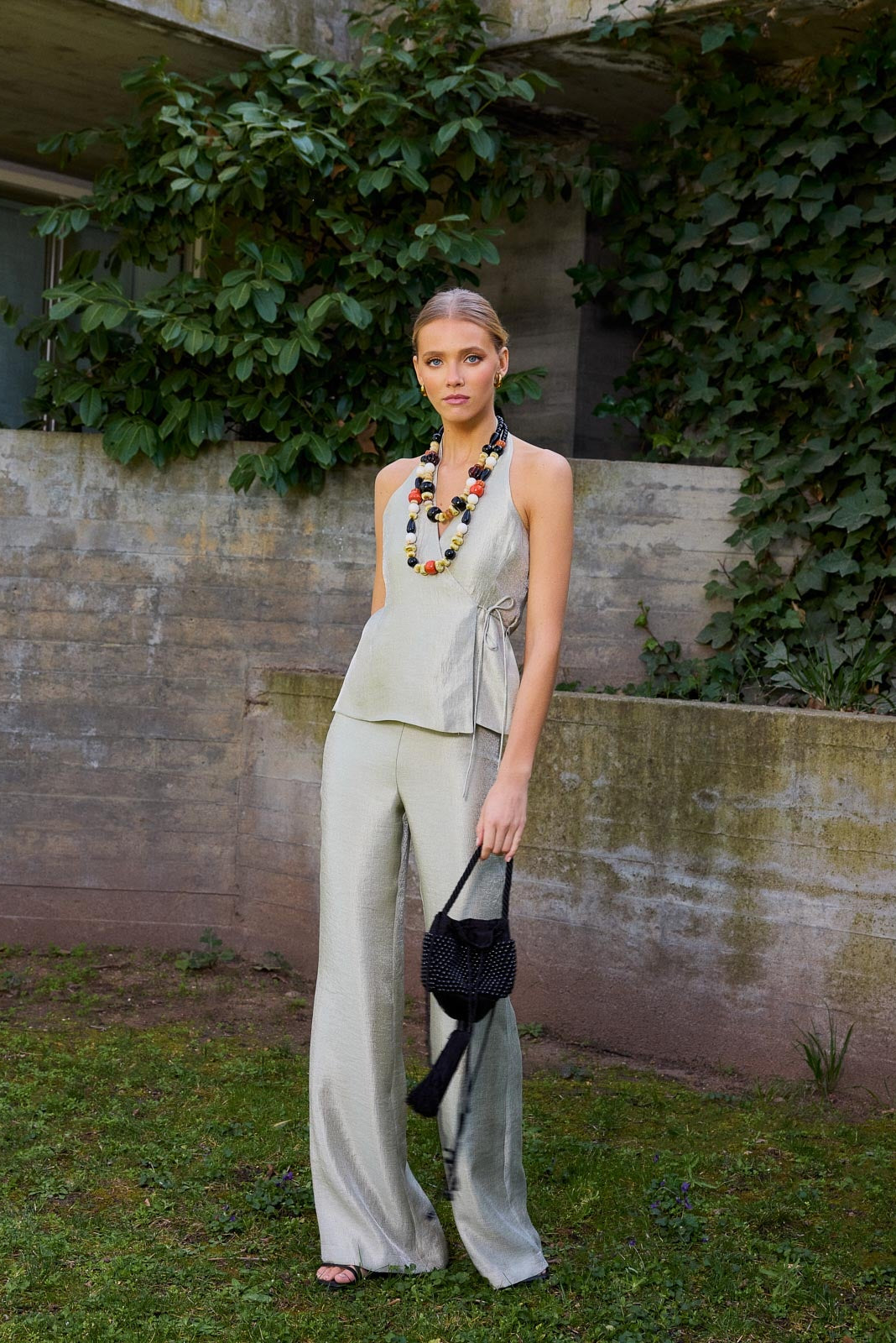 Top elegante verde 5